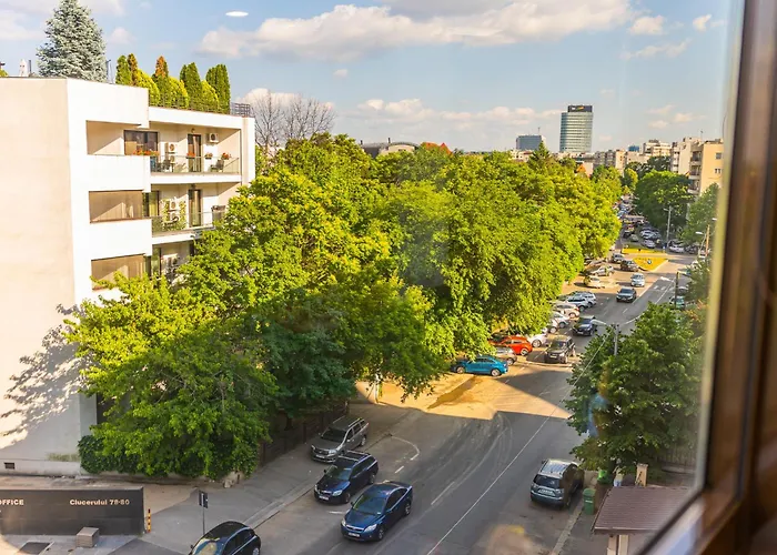 Lejlighed Amazing Views - Charming Penthouse & Aparment Bukarest